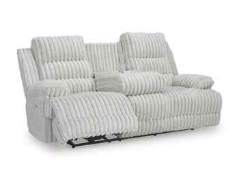 Rhines Falls Power Reclining Sofa with Drop Down Table