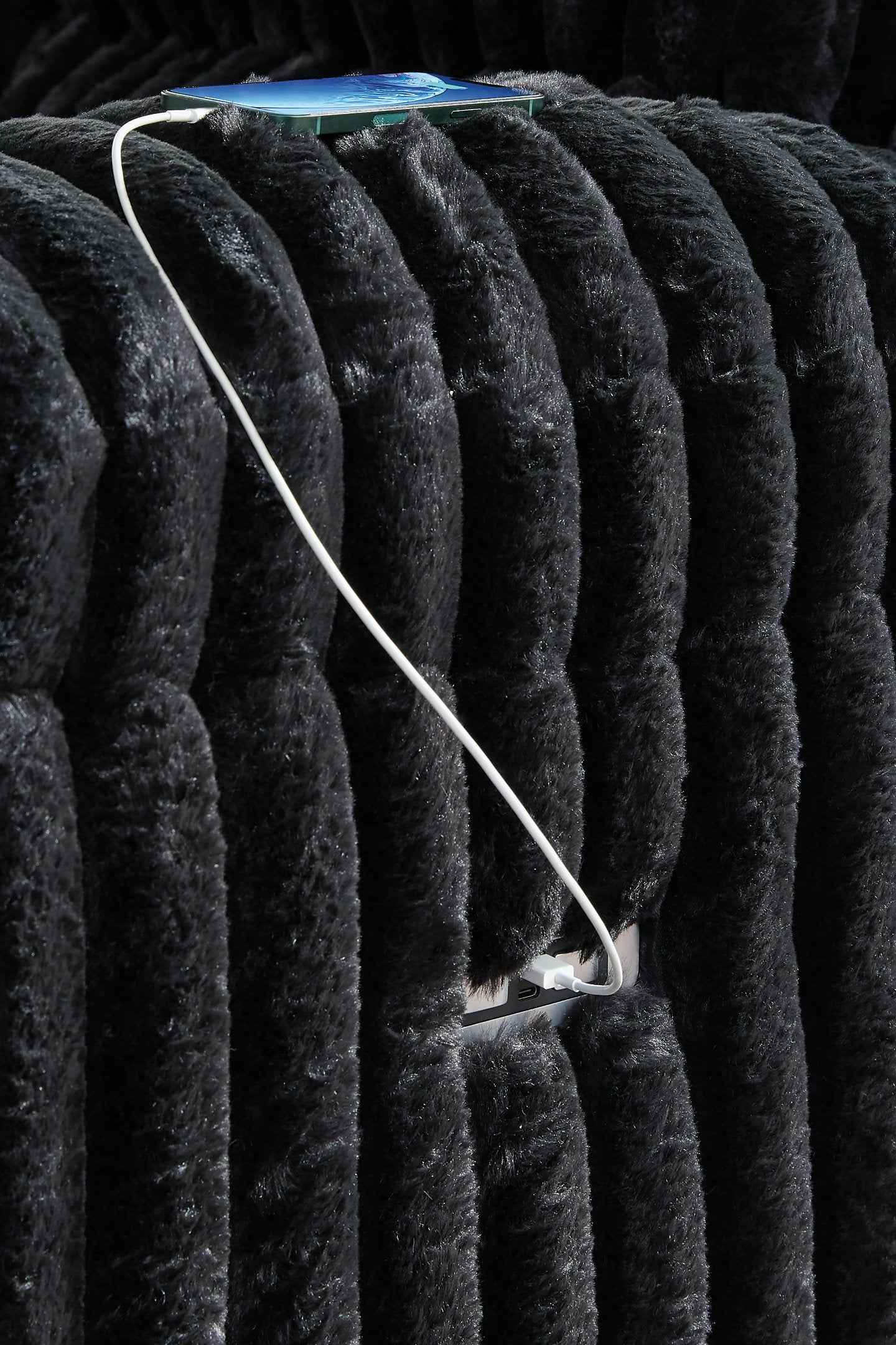 Rhine Falls Reclining Loveseat with Console