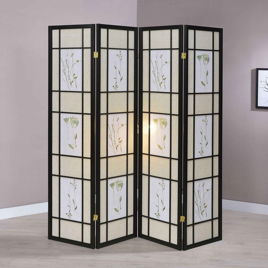 Catabella Four-Panel Room Divider