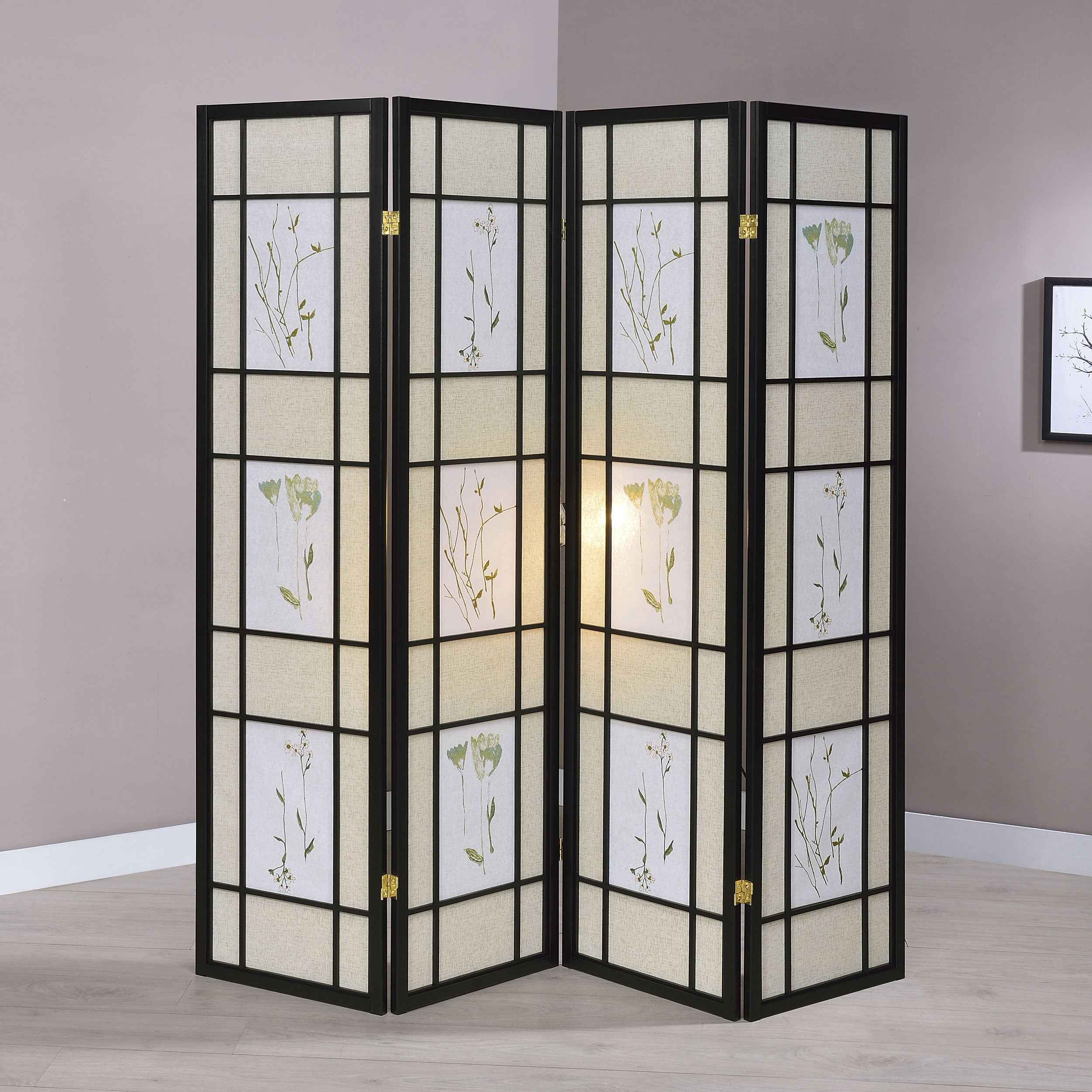 Catabella Four-Panel Room Divider