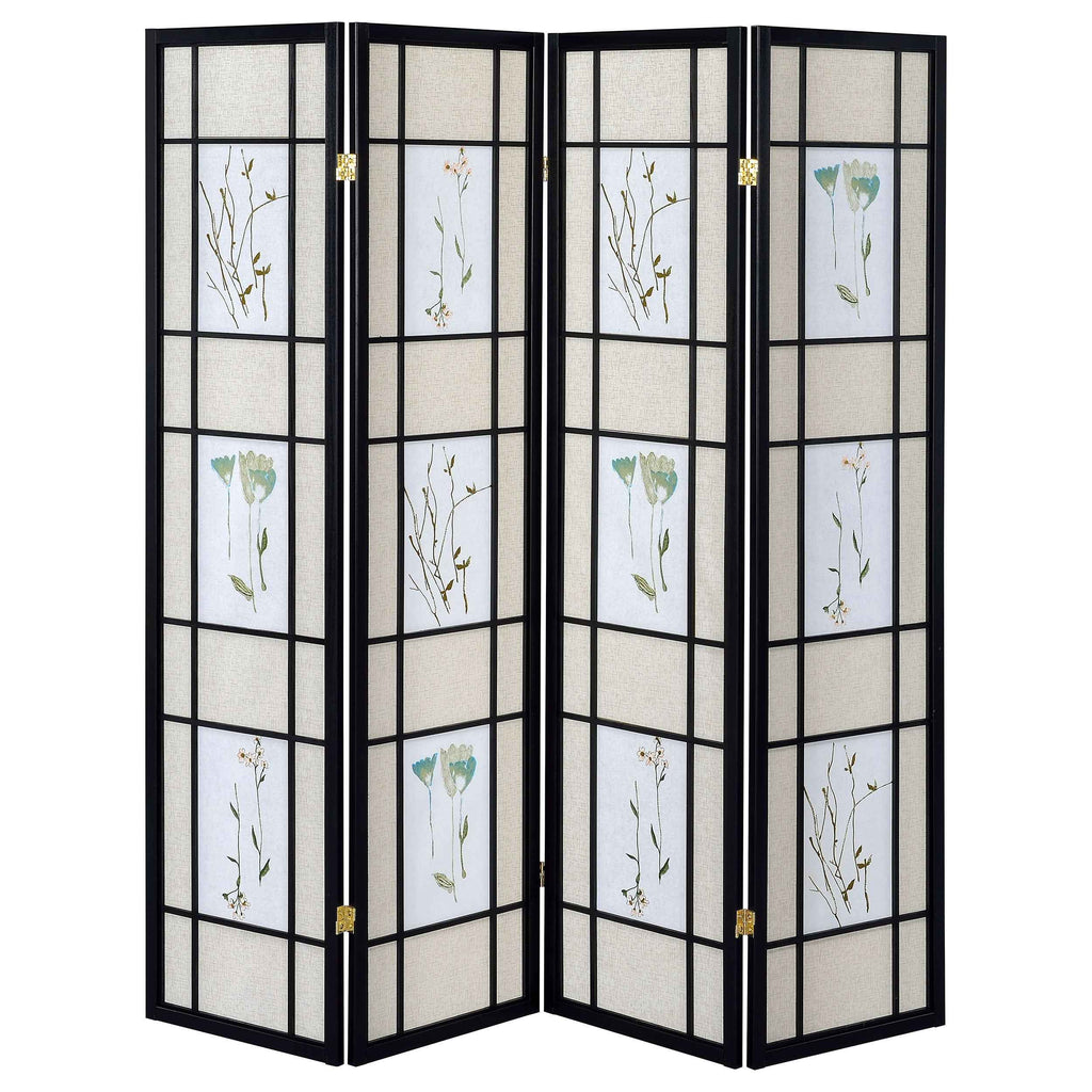 Catabella Four-Panel Room Divider