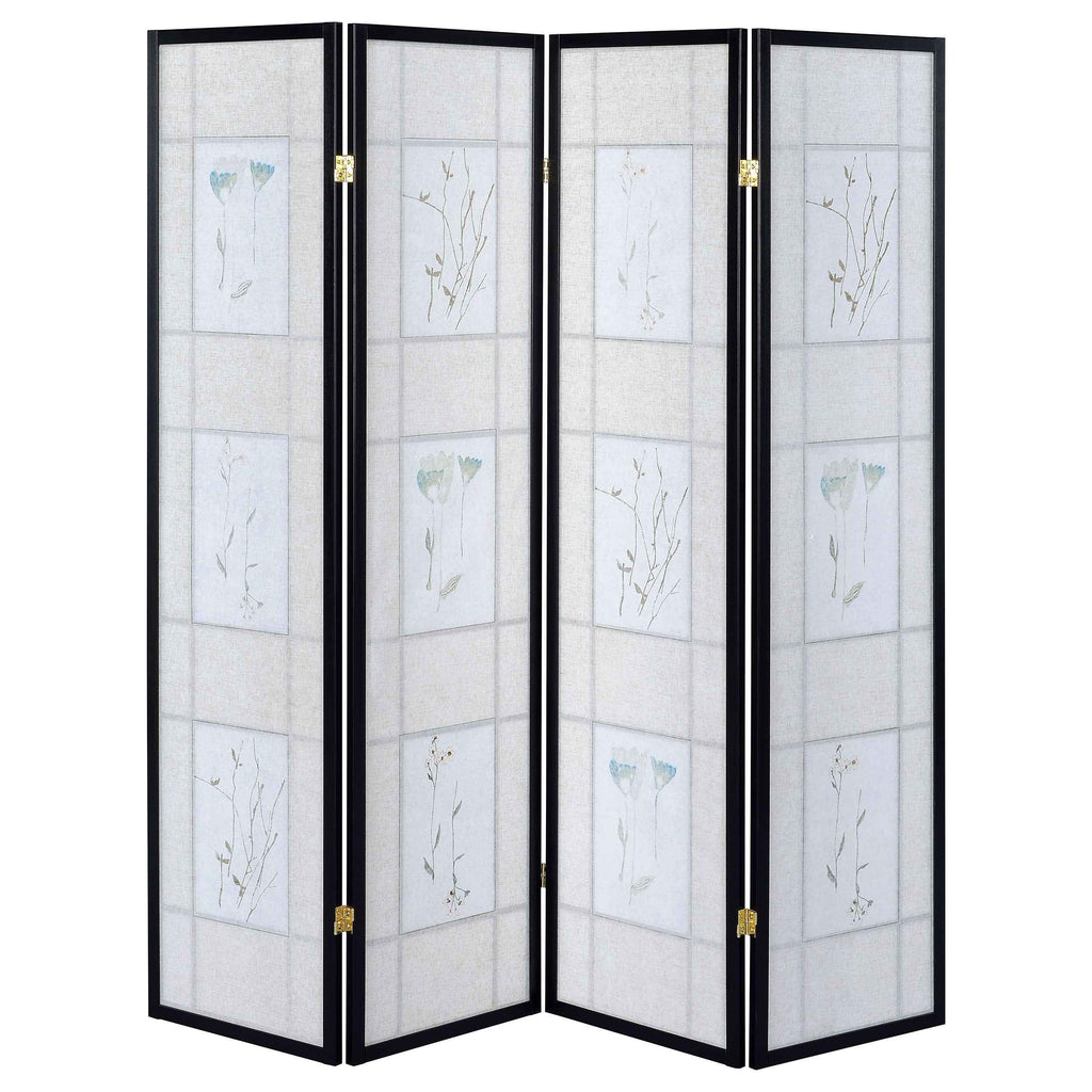 Catabella Four-Panel Room Divider