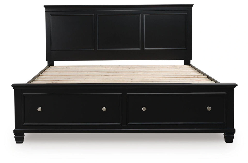 Lanolee Panel Storage Bed