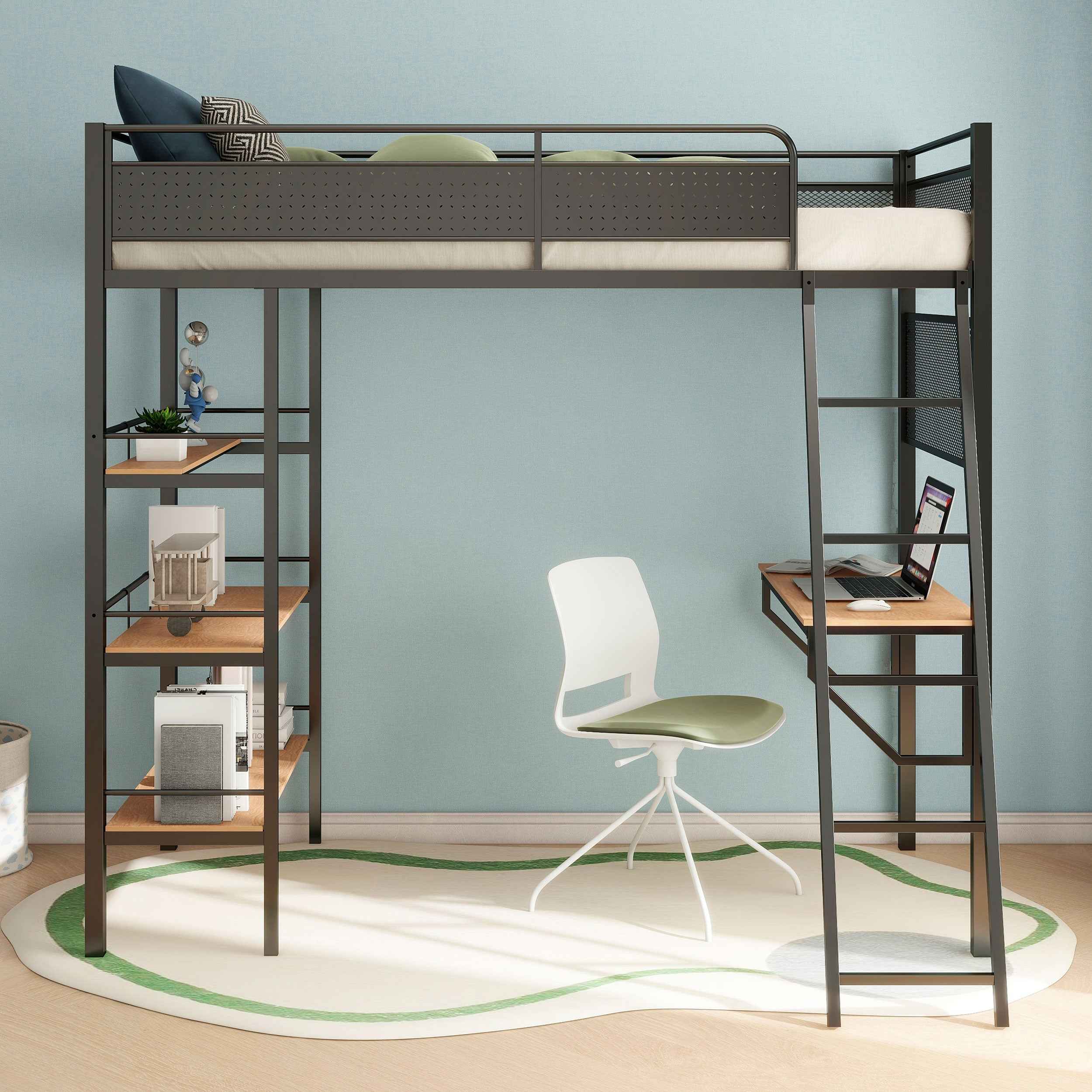 Campus Workstation Loft Bed