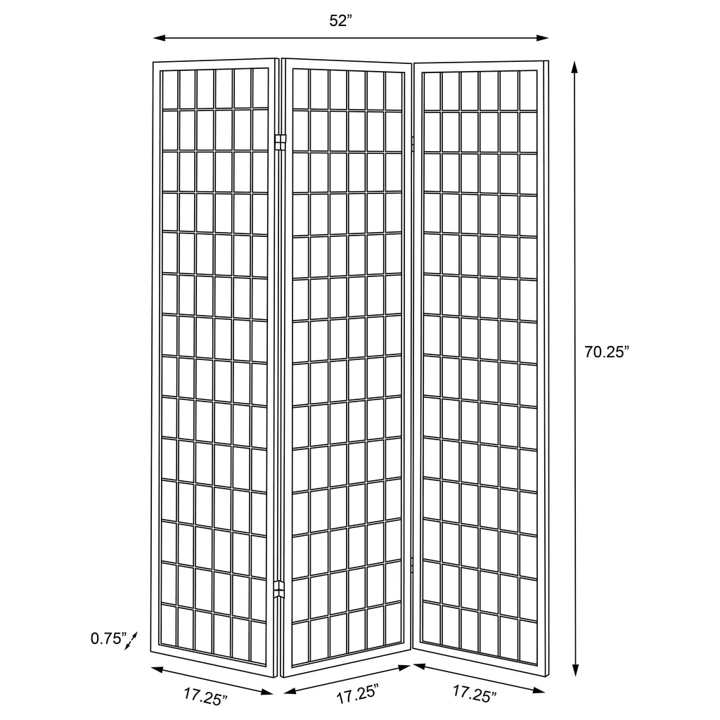 Carrie Three-Panel Room Divider