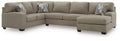 Newellen Sleeper Sectional with Chaise