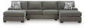Clarington Sectional with Double Chaise