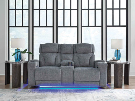 Studio Cave Power Reclining Loveseat with Console
