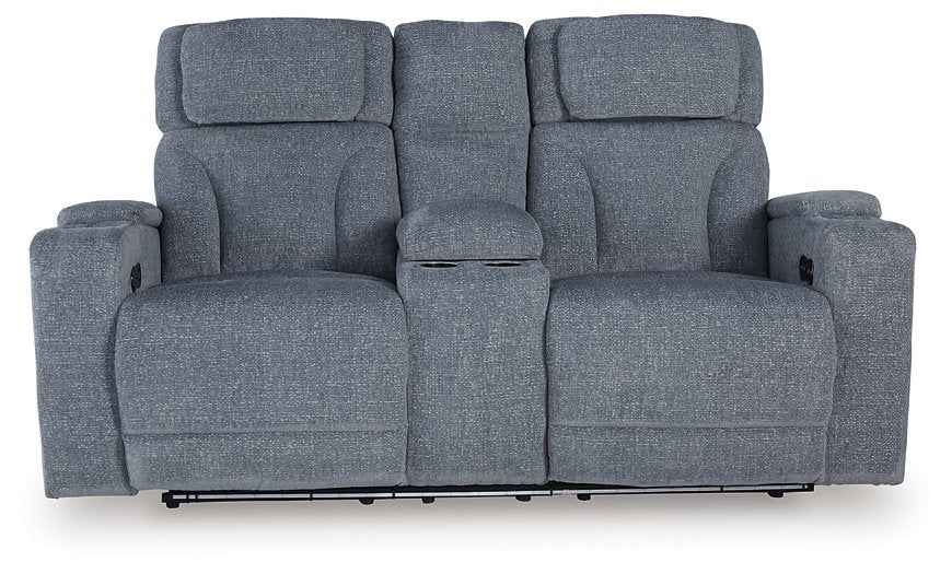 Studio Cave Power Reclining Loveseat with Console