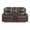 Austin Double Reclining Love Seat With Center Console