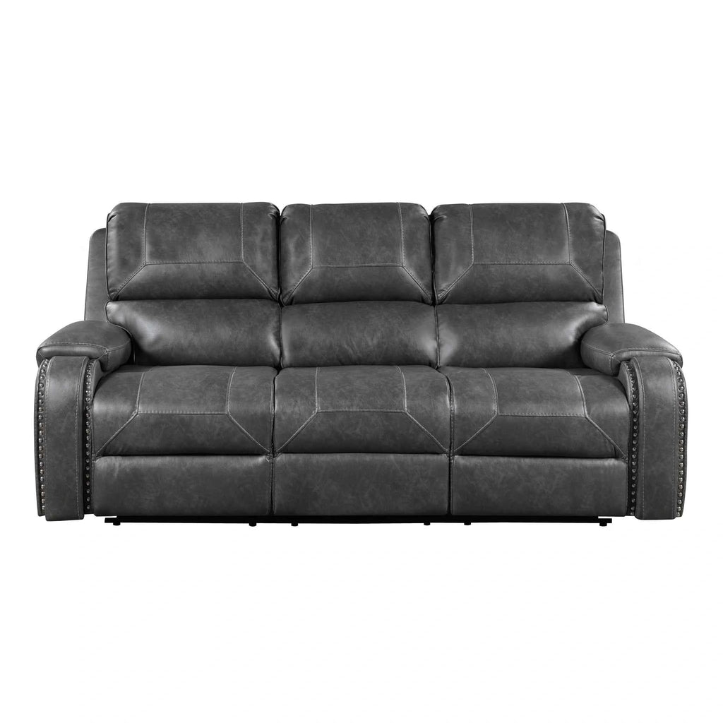 Newnan Double Reclining Sofa With Center Drop-Down Cup Holders
