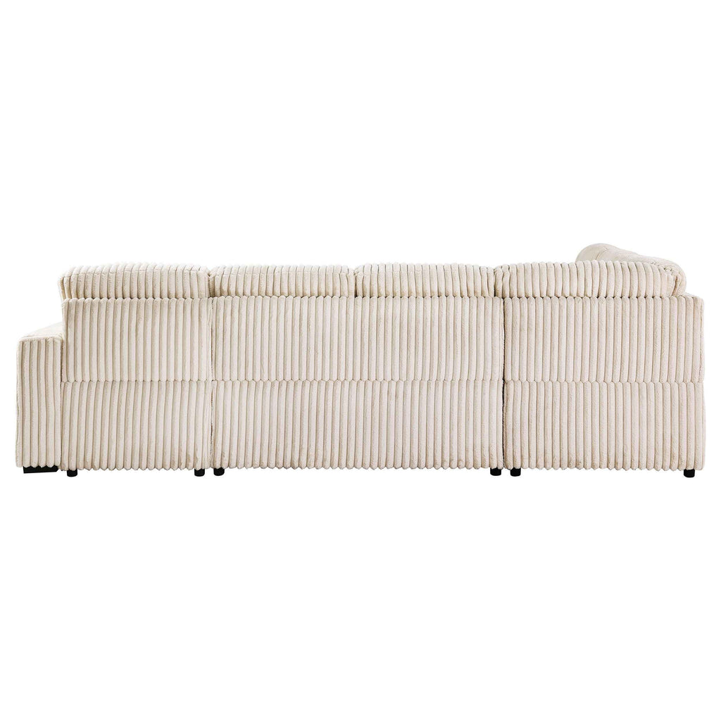 Devonshire Pull-Out Sleeper Sectional Sofa