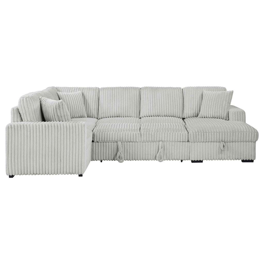 Devonshire Pull-Out Sleeper Sectional Sofa