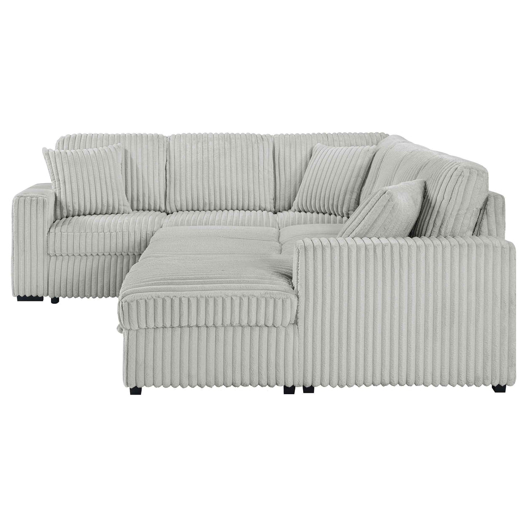 Devonshire Pull-Out Sleeper Sectional Sofa