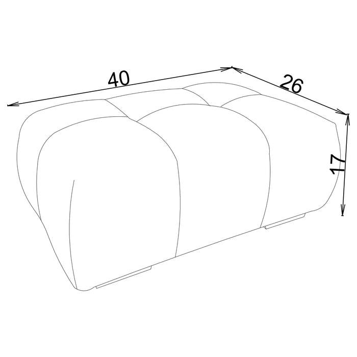 Camacho Ottoman - VIP FURNITURE (NJ)