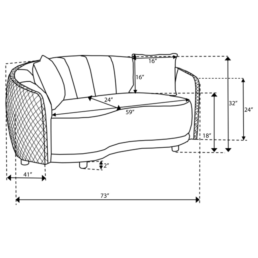 Brookside Loveseat