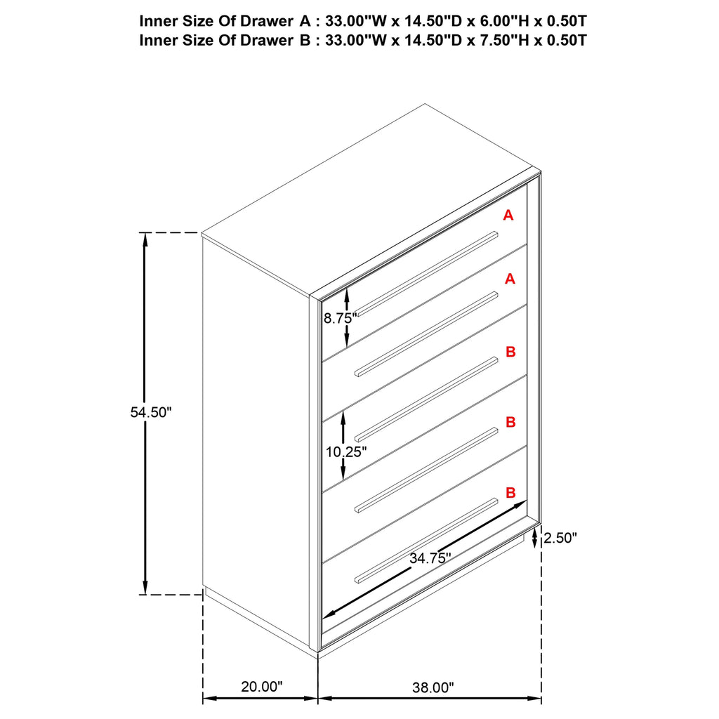Durango Chest of Drawers