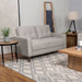 Bowen Upholstered Track Arms Tufted Loveseat - VIP FURNITURE (NJ)
