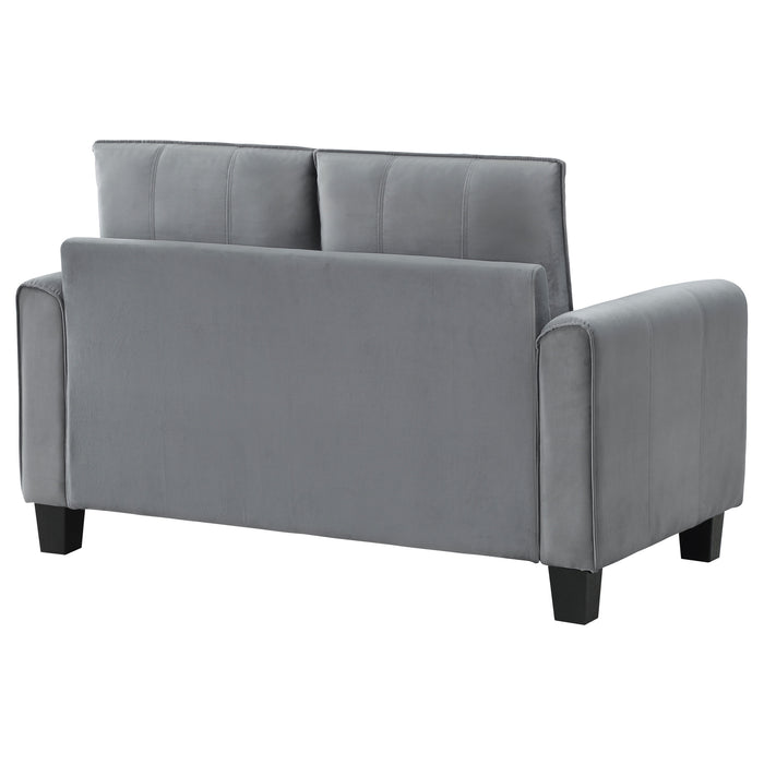 Davis Stationary Loveseat - VIP FURNITURE (NJ)