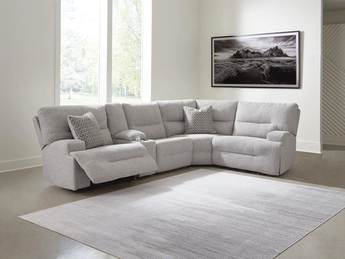 Acklen Place Power Reclining Sectional with Storage Console