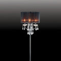 Jada Black Floor Lamp