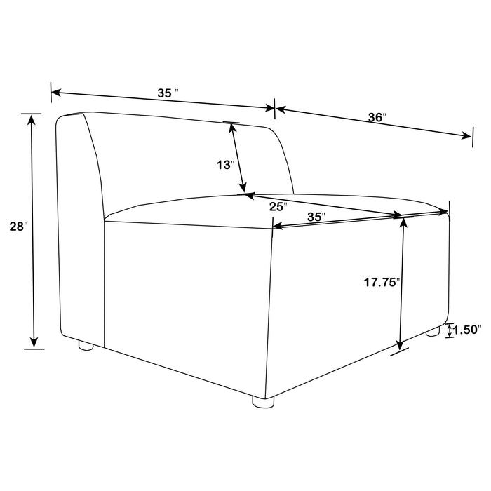 Freddie Accent Chair - VIP FURNITURE (NJ)