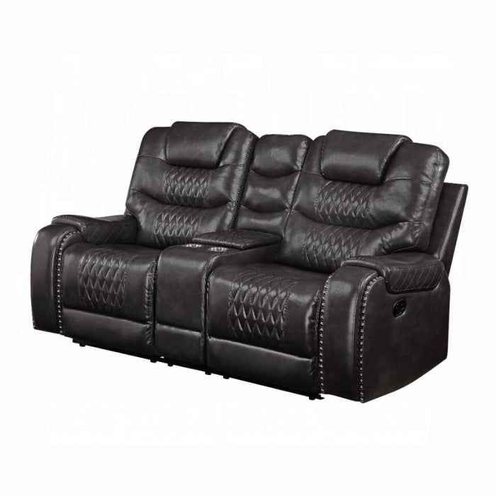 Braylon Motion Loveseat With Console