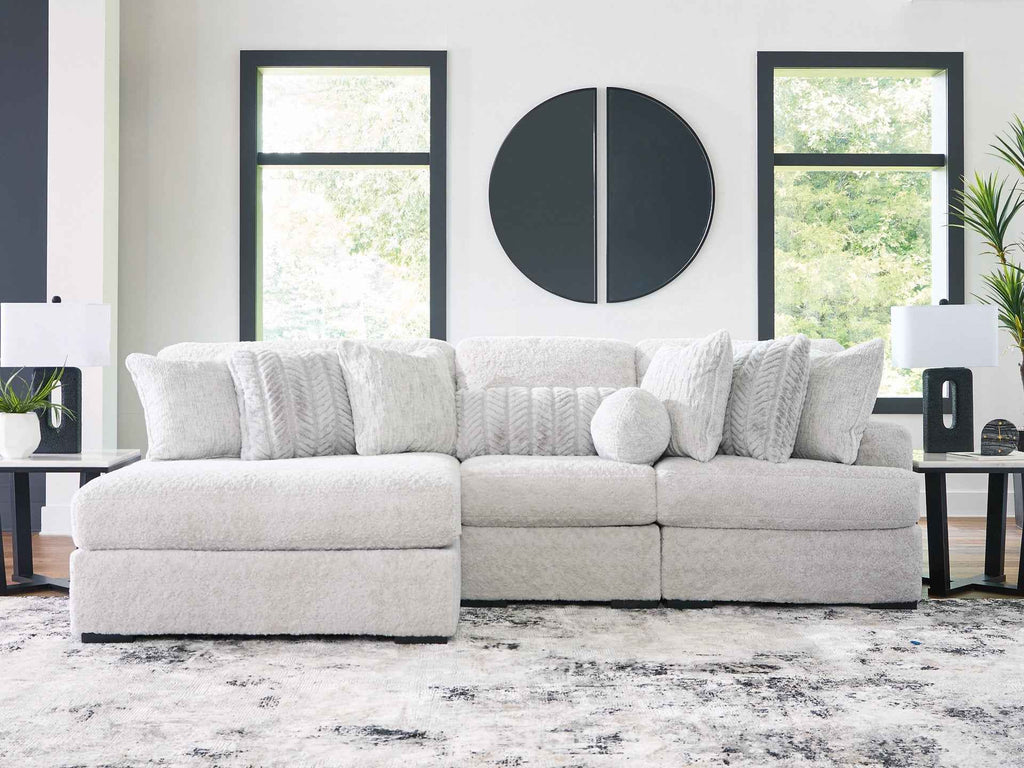 Cuddle Plush Sectional with Chaise