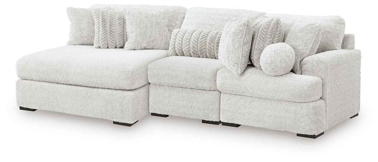 Cuddle Plush Sectional with Chaise