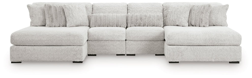 Cuddle Plush Sectional with Chaise