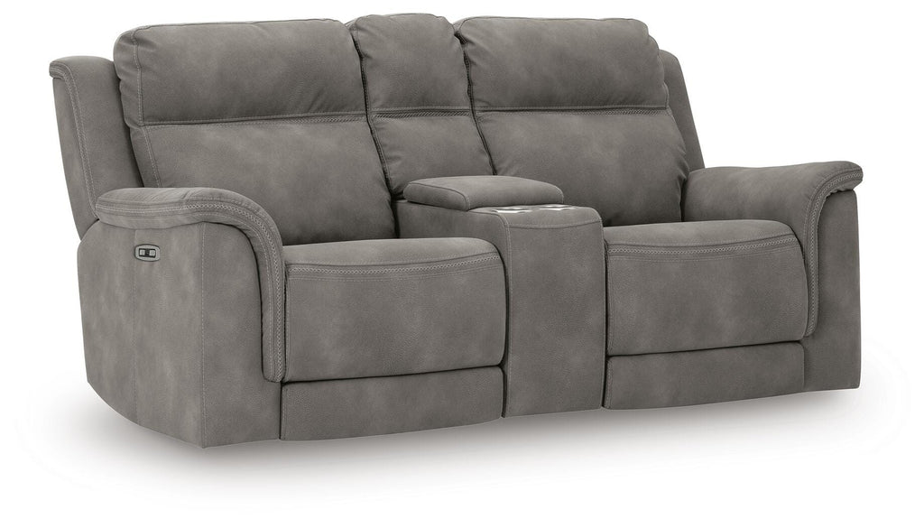 Next-Gen DuraPella Power Reclining Loveseat with Console