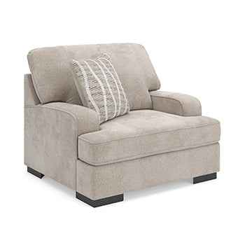 High Profile Chair & Ottoman Living Room Set