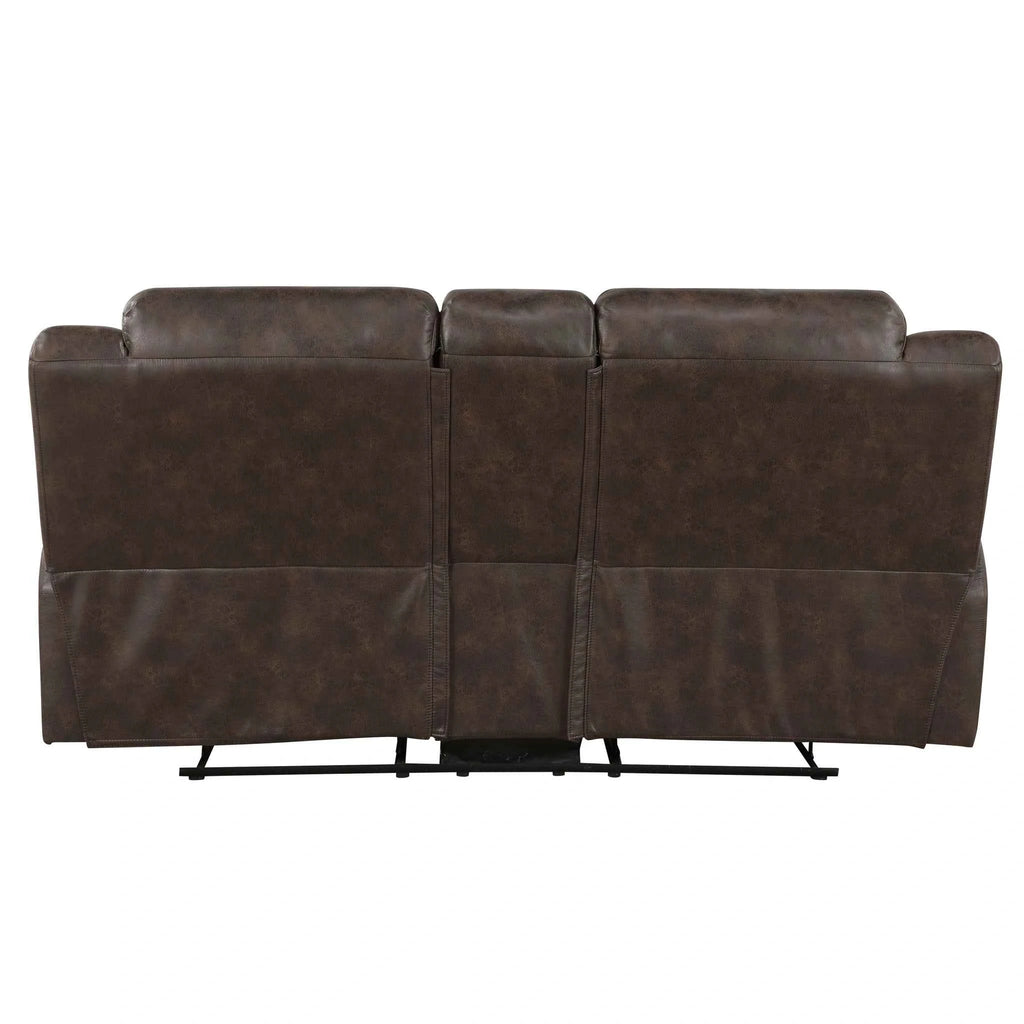 Hazen Double Reclining Love Seat With Center Console