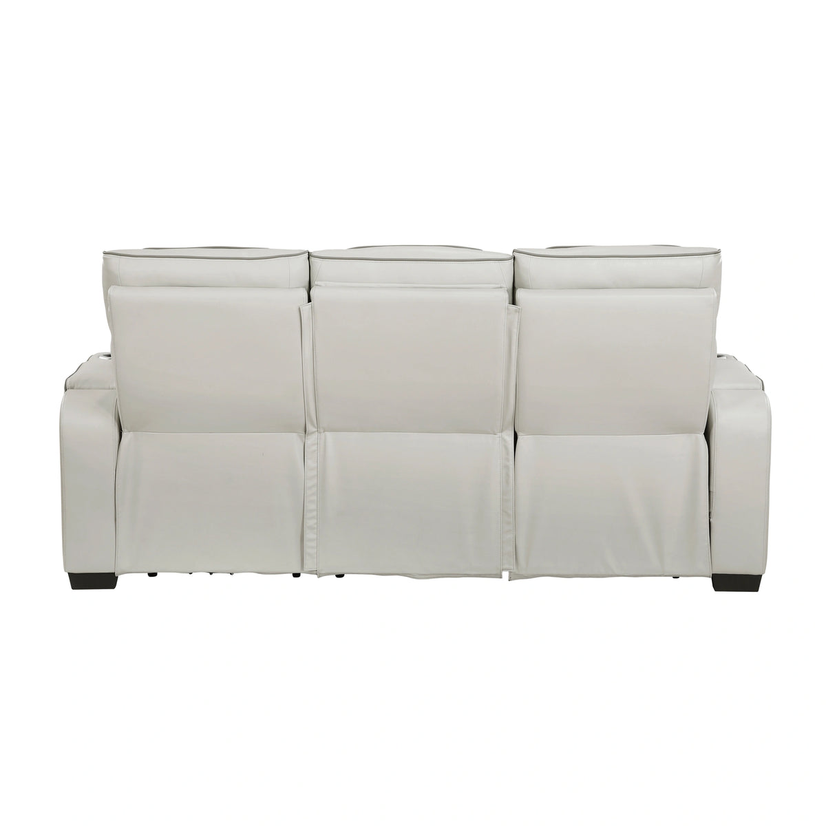 Fairway Power Double Reclining Sofa With Center Drop-Down Cup Holders