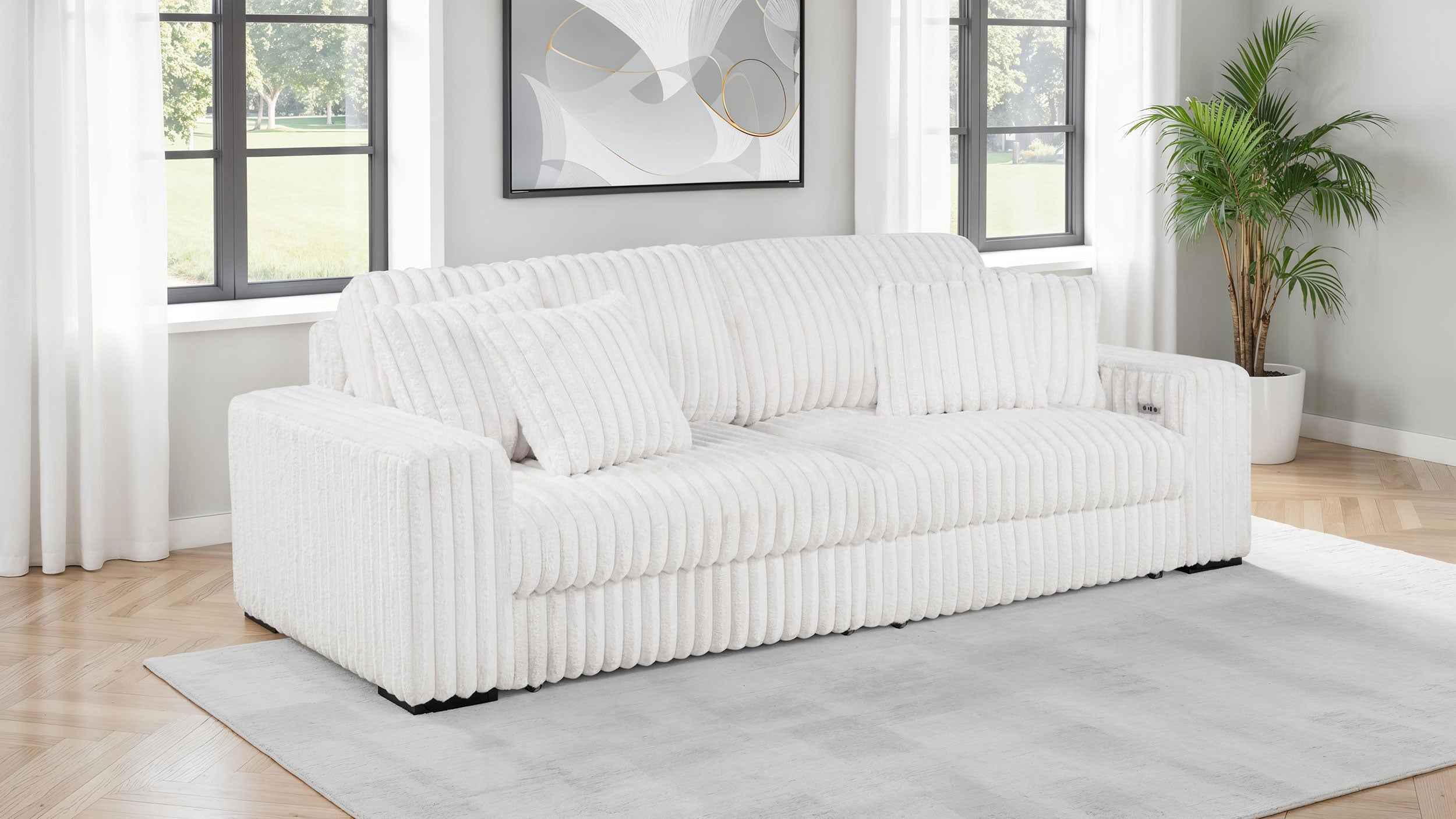 Jacana Sofa with Power Chaise