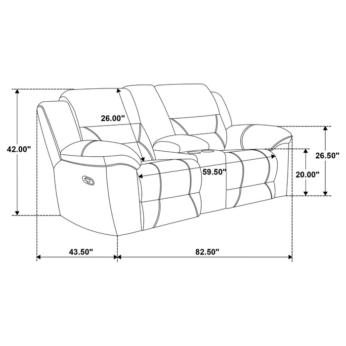 Gilson Reclining 3 Pc Set - VIP FURNITURE (NJ)