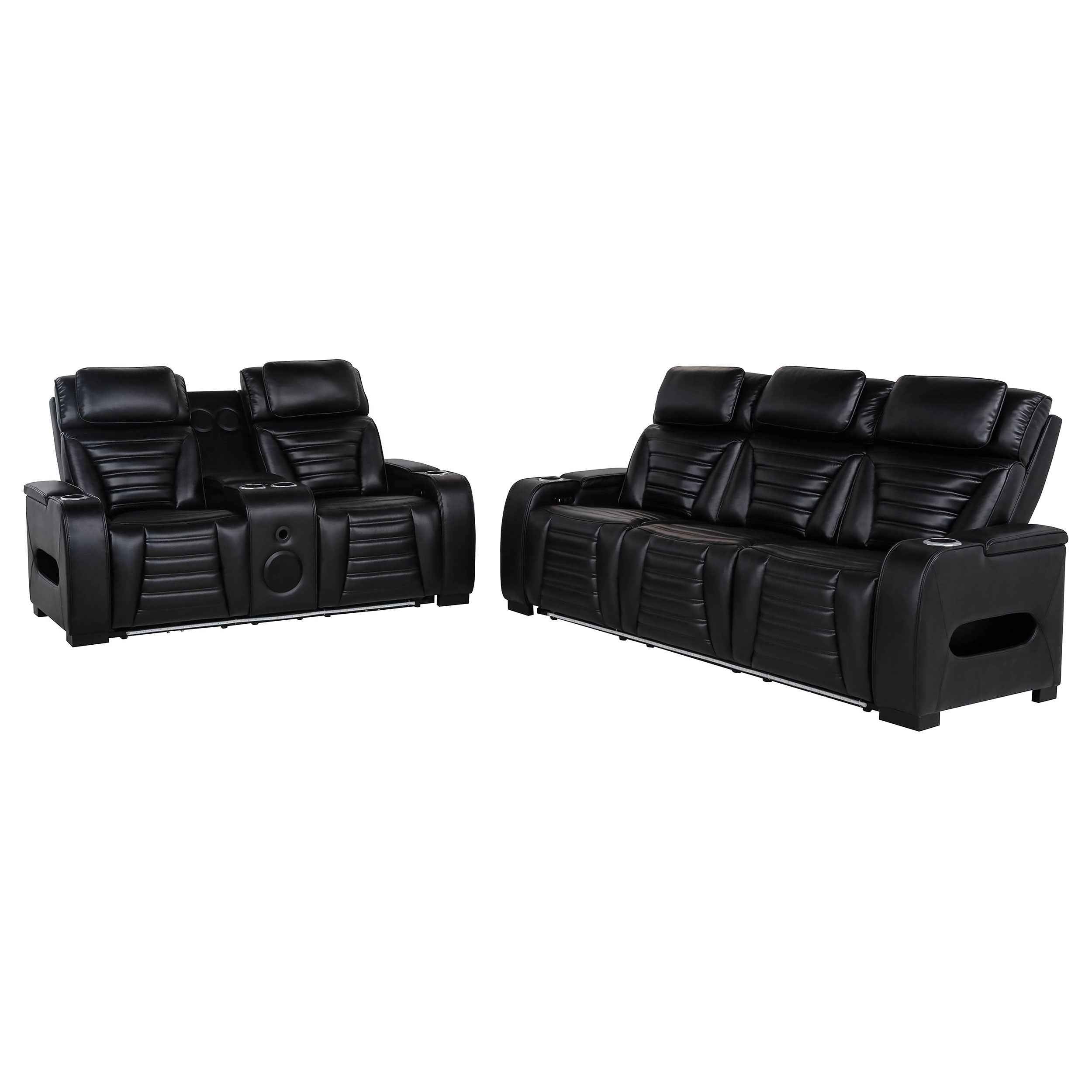Zuma Dual Power Reclining Sofa Set