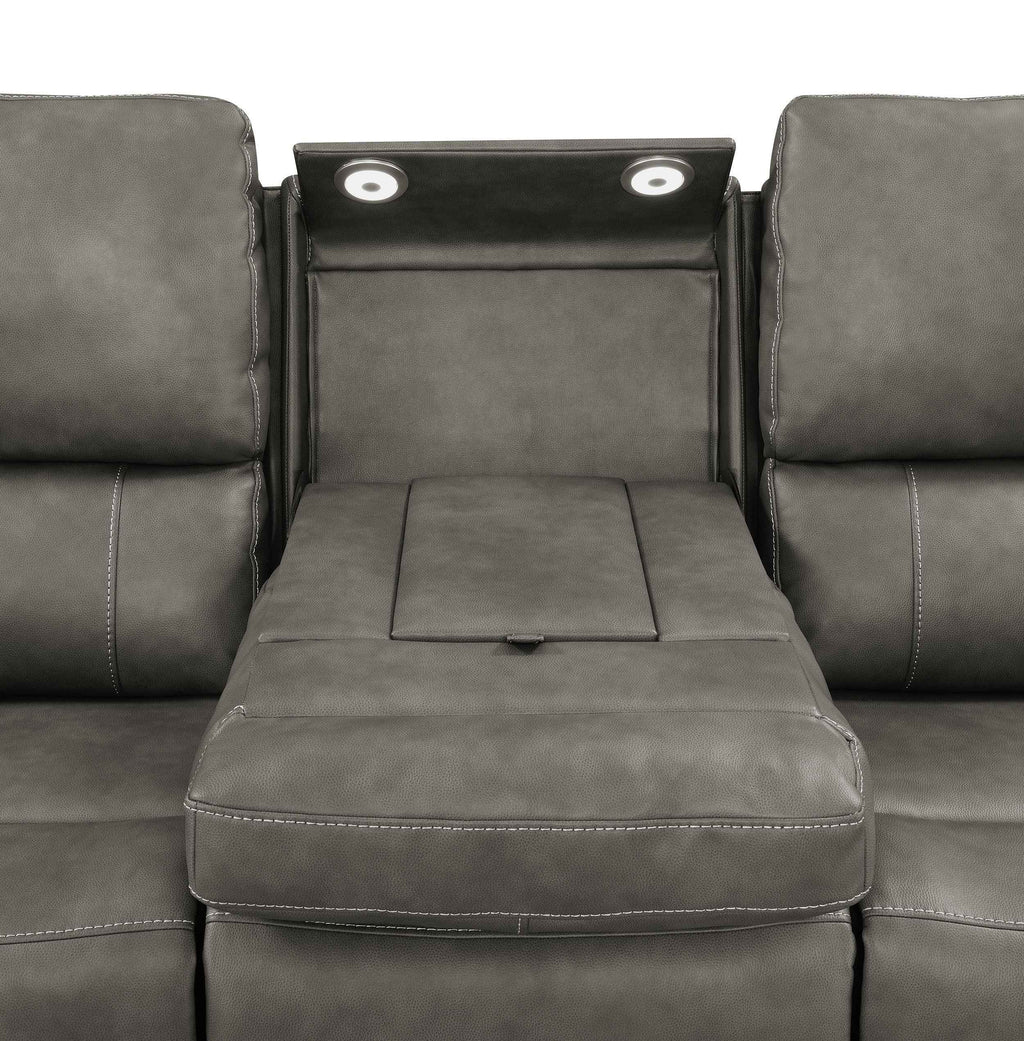 Brickston Triple Power Reclining Sofa Set