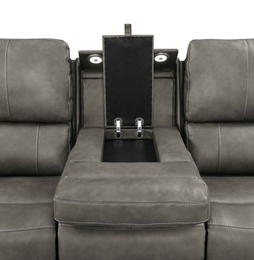 Brickston Triple Power Reclining Sofa Set