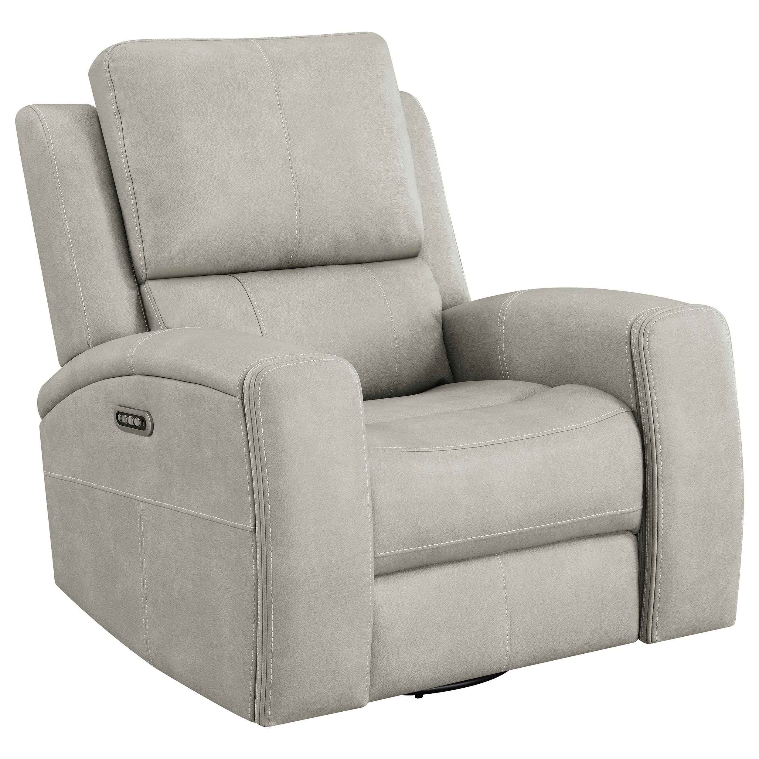 Brickston Triple Power Swivel Glider Recliner
