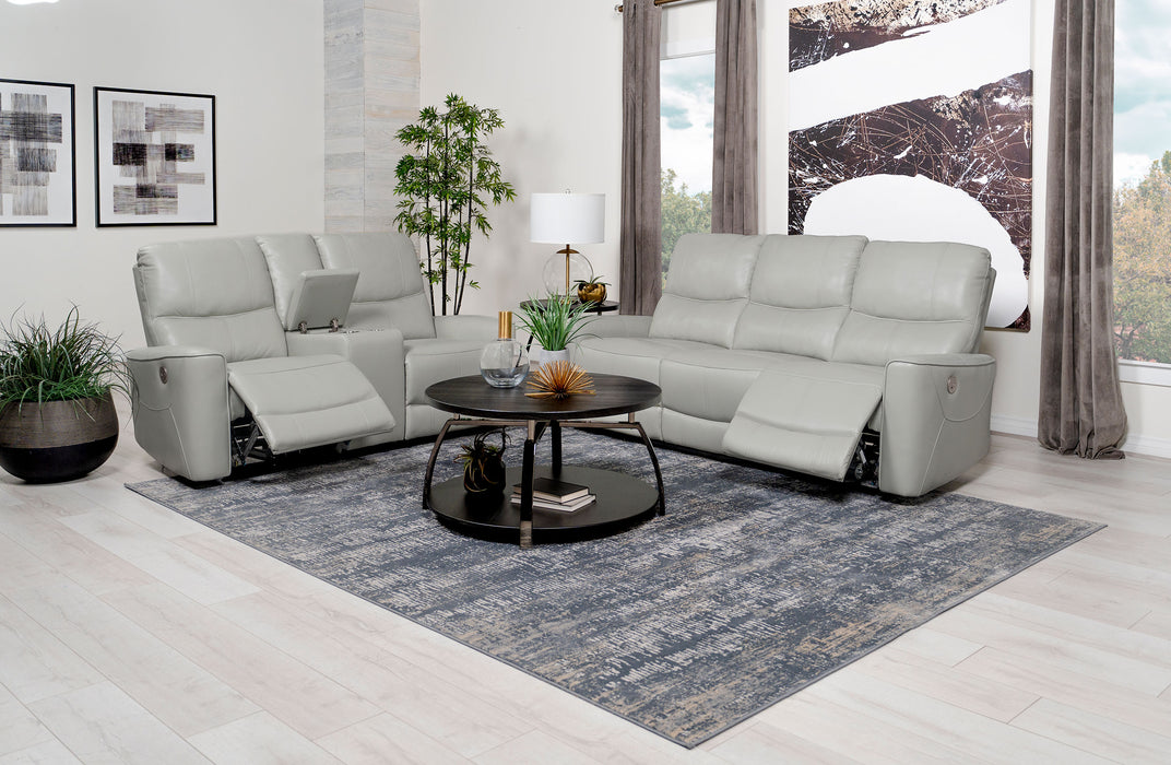 Greenfield Power Reclining 2 Pc Set - VIP FURNITURE (NJ)
