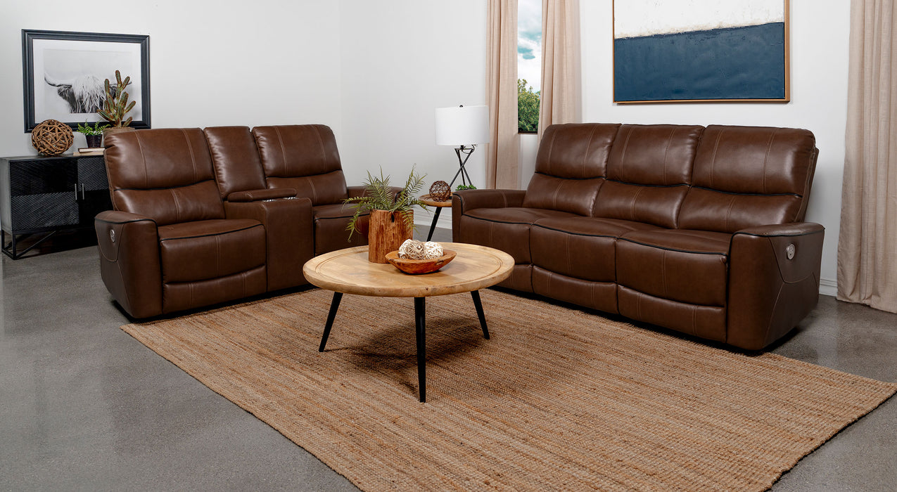 Greenfield Power Reclining 2 Pc Set - VIP FURNITURE (NJ)