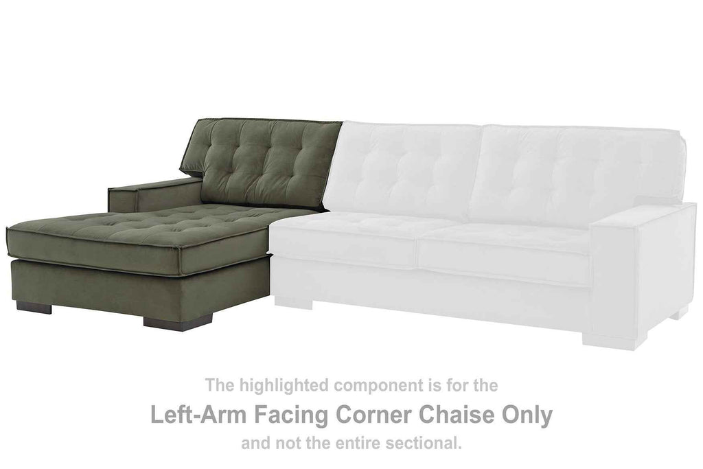 Caspian-Town Sectional with Chaise