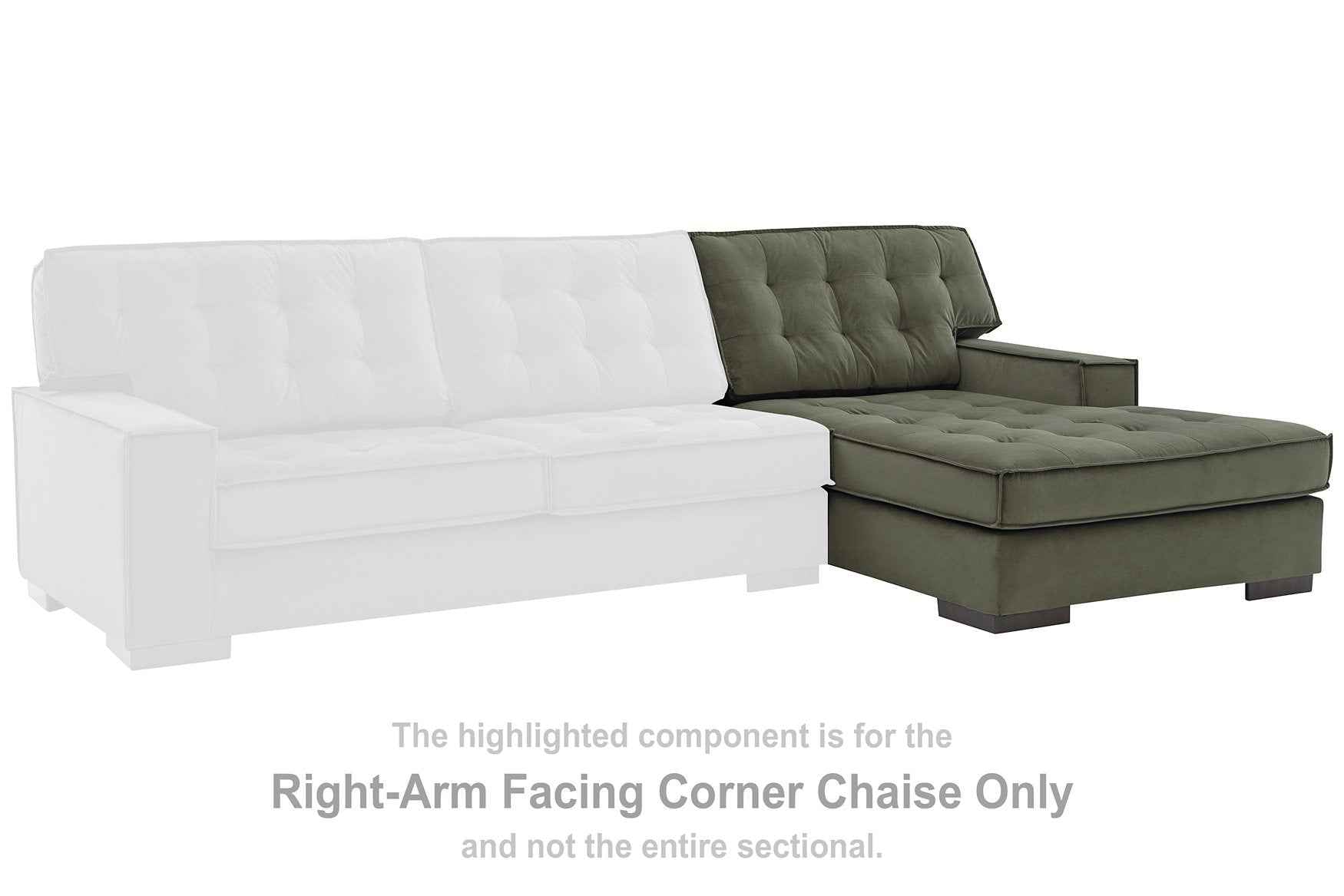 Caspian-Town Sectional with Chaise