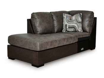 Castille Way Sleeper Sectional with Chaise