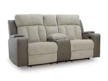 WhipLash Power Reclining Loveseat with Console