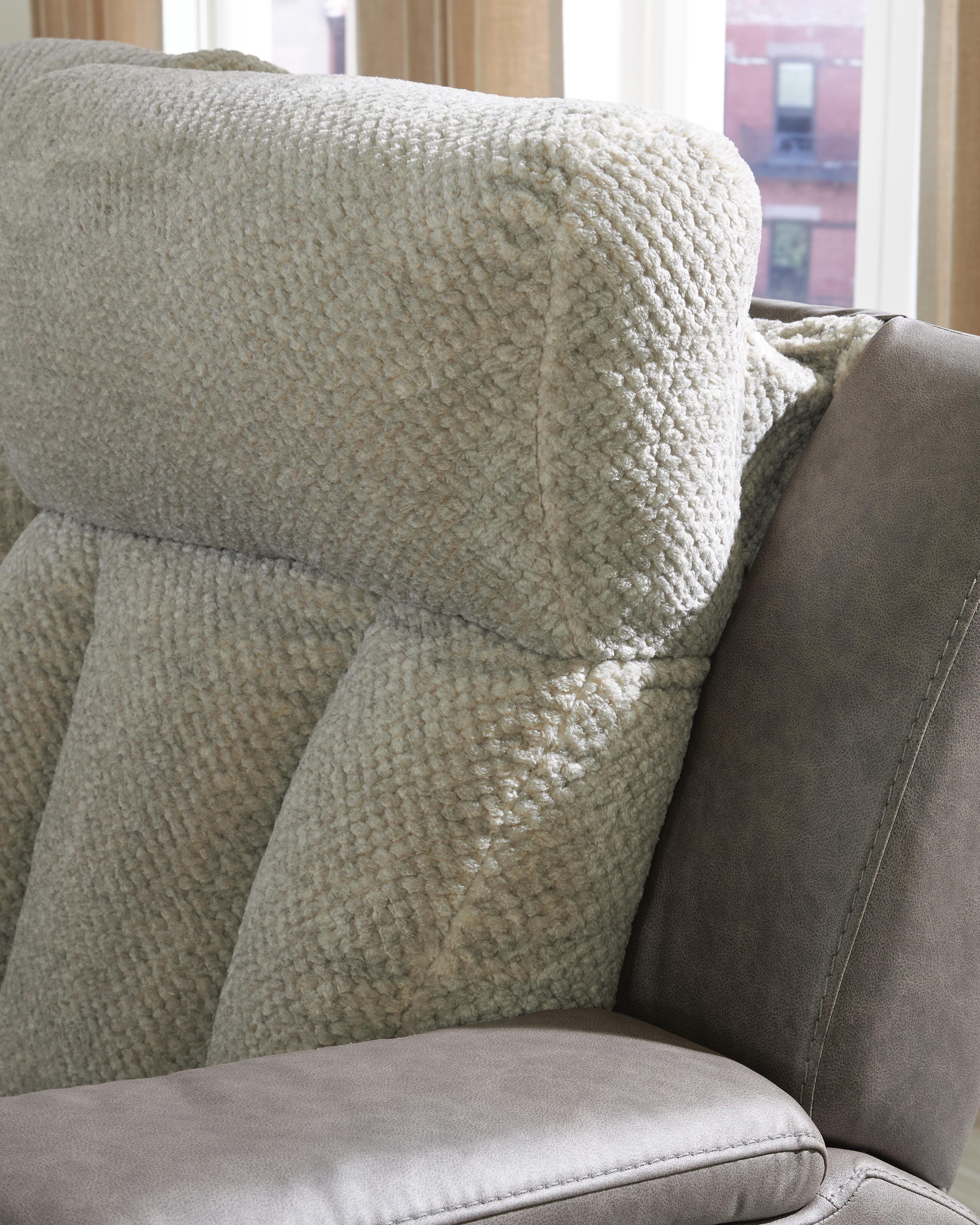 WhipLash Power Reclining Loveseat with Console