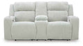 Forest Lake Power Reclining Loveseat with Console