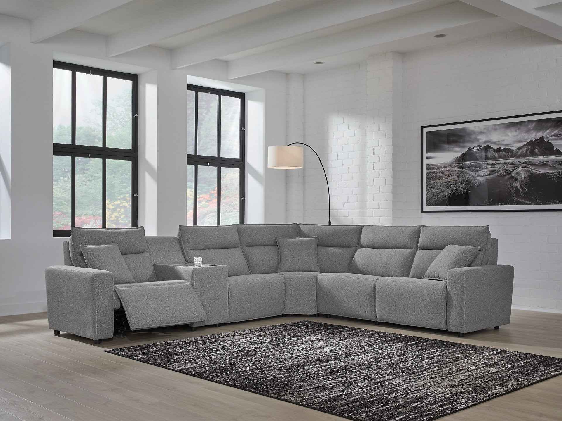 Modmax Reclining Sectional with Console