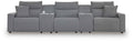 Modmax II 5-Piece Reclining Sectional with Consoles